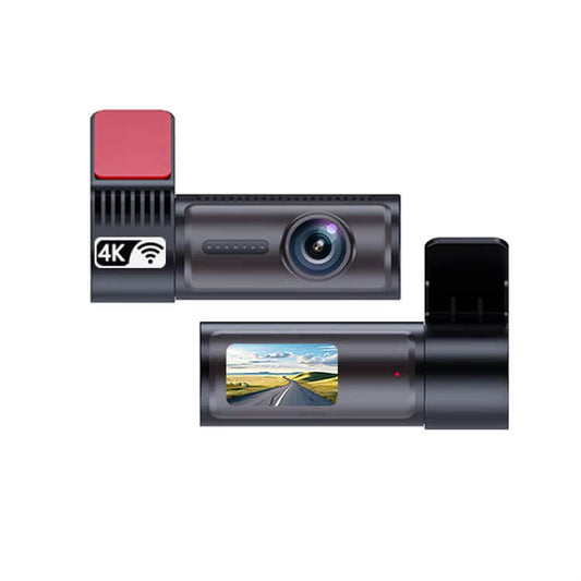 BELOAUTO 4K+1080P 1.47"IPS WiFi Dash Cam - Dual Recording, Loop Recording, Parking Mode & App Control