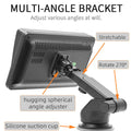 BELOAUTO 7" Portable Car Display - Wireless CarPlay/AA, FM Radio & Rear Camera Input for Any Car