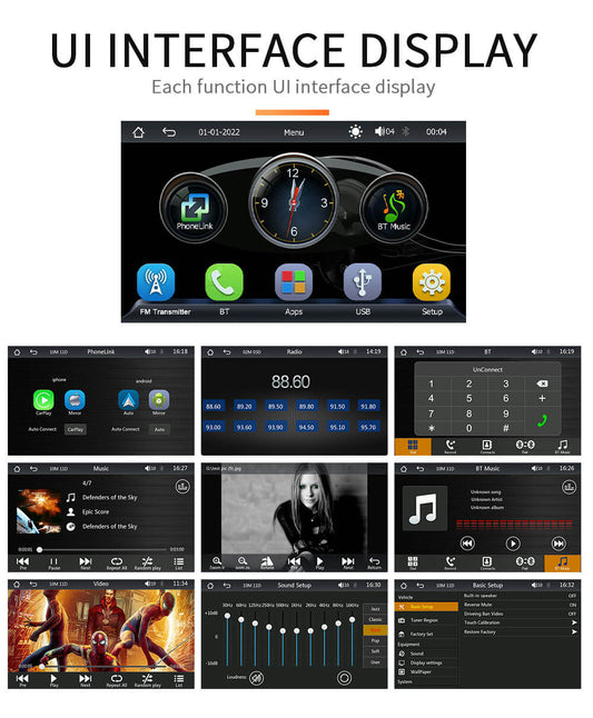 BELOAUTO 9" Budget CarPlay Portable Display - Plug and Play, Mirror Link | Wholesale Pricelist