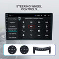 BELOAUTO 9" Single DIN Android Car Stereo - Steering Wheel Control, Wireless CarPlay & Bulit-in GPS
