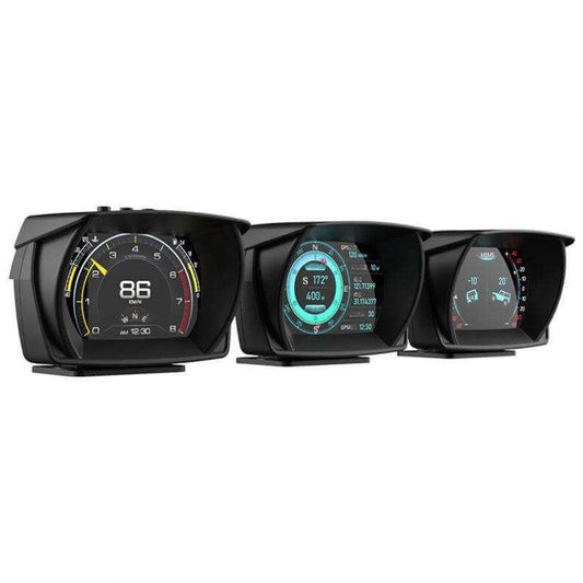 BELOAUTO 3 in 1 Digital Gauge OBD2 HUD - OBD +GPS +MEMS, Read ECU Data | B2B Wholesale