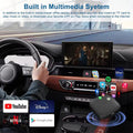 BELOAUTO Android to Wireless CarPlay Adapter Box - 5G WiFi, Plug & Play, Supports YouTube and Google