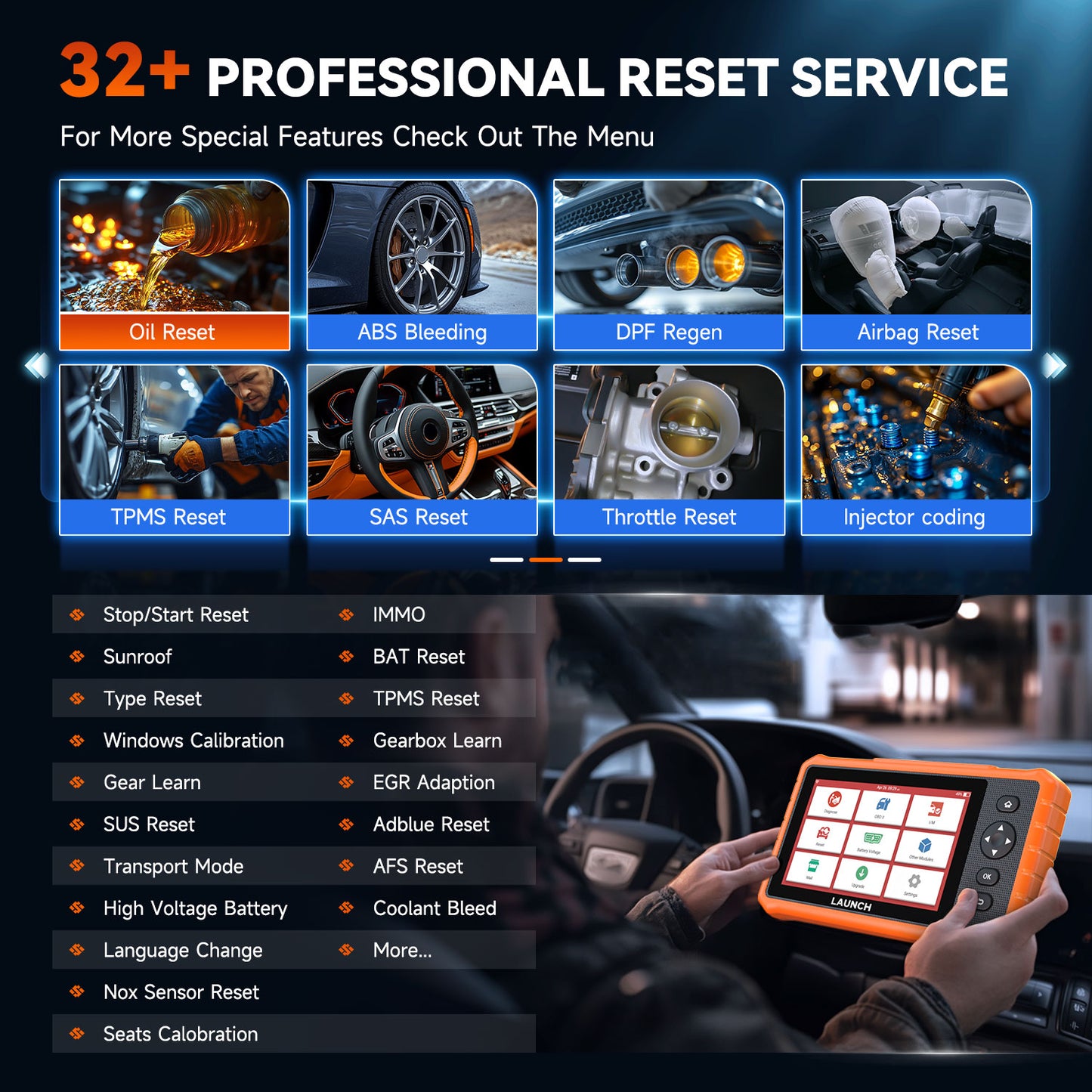 BELOAUTO CRP919C Lite 2025 Full System OBD2 Scanner Diagnostic Tool - Universal All Cars, Bi-directional Contron | Bulk Wholesale