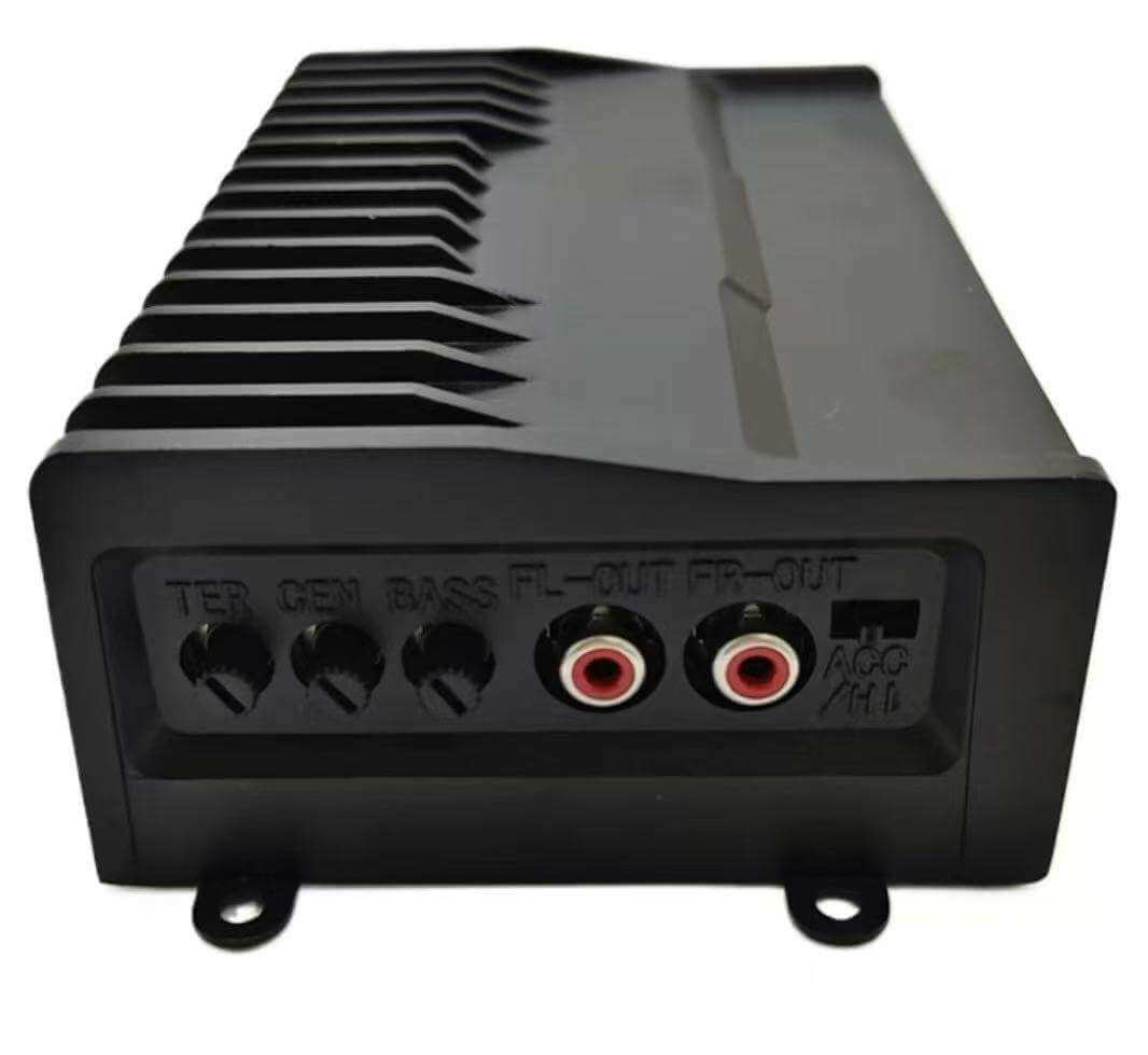 BELOAUTO Universal 4-Channel DSP Amplifier 4x50W RMS - Class AB, 2-4 Ohm IMP, Android System Control | B2B OEM Custom
