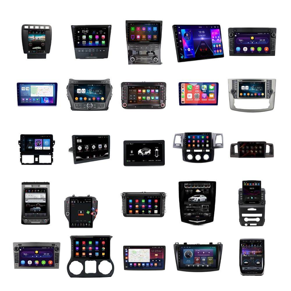 BELOAUTO Universal Car Stereo Mounting Kits- 500+ Car DVD Frame, Frame with Wire And Canbus | OEM Service