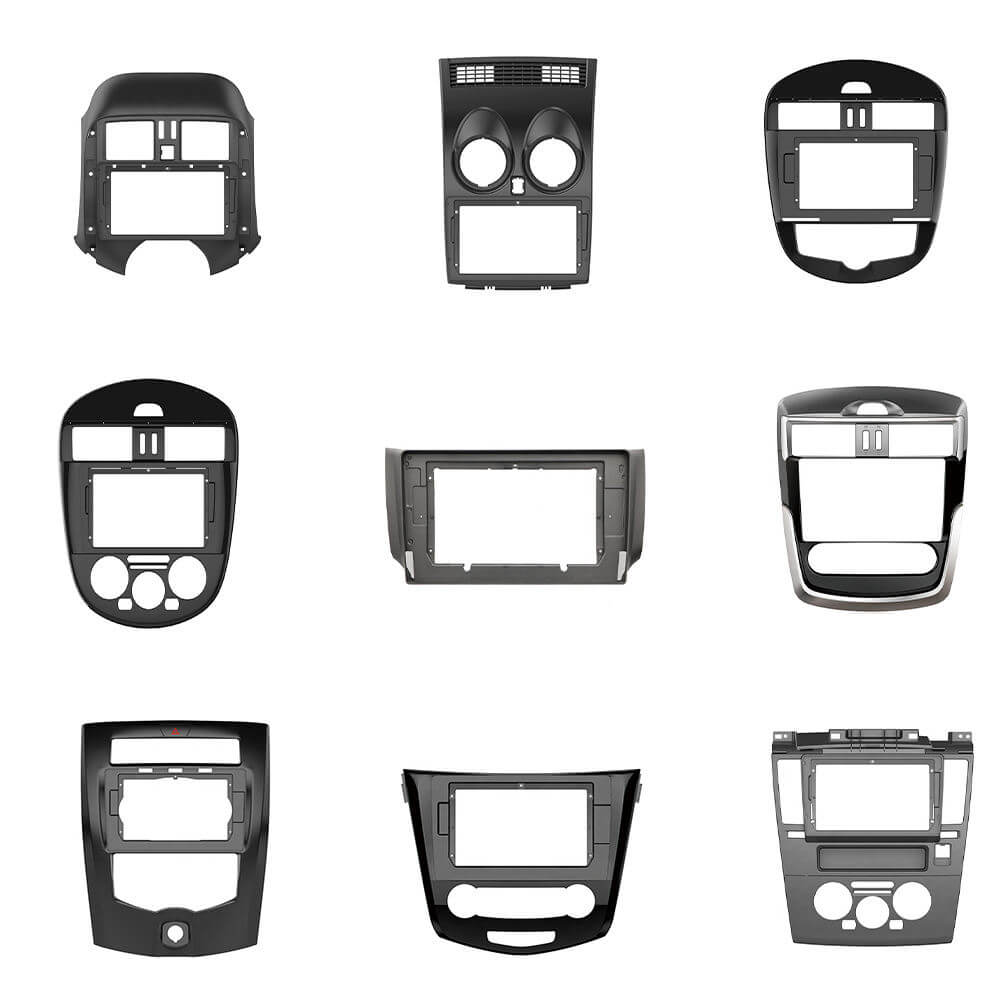 BELOAUTO Universal Car Stereo Mounting Kits- 500+ Car DVD Frame, Frame with Wire And Canbus | OEM Service