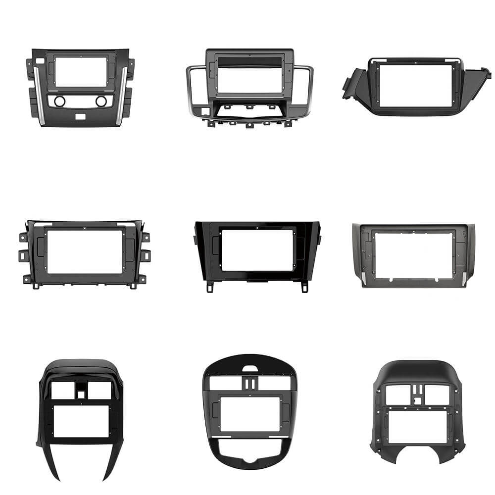 BELOAUTO Universal Car Stereo Mounting Kits- 500+ Car DVD Frame, Frame with Wire And Canbus | OEM Service