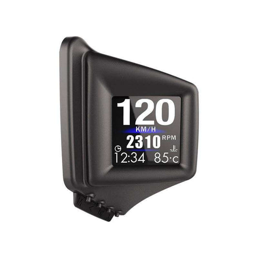 BELOAUTO OBD+GPS Car HUD Speedometer - Real-Time Digital Gauges, A Variety of Installation