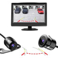 BELOAUTO CCD Reverse Camera with Dynamic Trajectory - 170° Wide Angle, IP68 & Parking Guidelines
