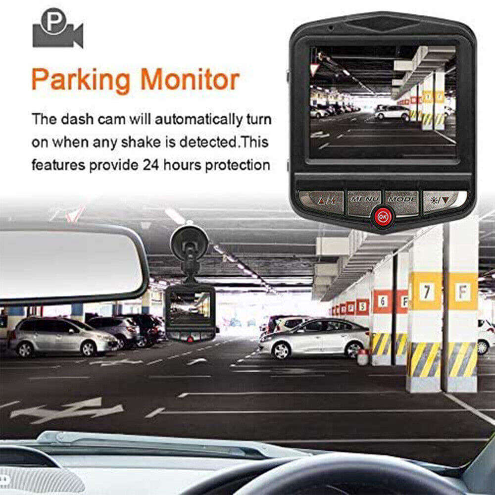 BELOAUTO 2.4" HD Dual Channel Dash Cam - 1080K Front + 720P Rear, G-Sensor, Night Version | B2B Wholesale