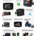 BELOAUTO 5" IP65 Waterproof Motorcycle CarPlay Display - Dual Bluetooth, Anti-Glare |B2B Wholesale