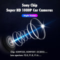 BELOAUTO 1080P SONY 360° Night Vision Parking Camera - Starlight Sensor, IP69K & Bird's Eye View