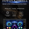 BELOAUTO 9" Toyota Specific Android Head Unit -Fit Camry/Corolla/Rav4, Wireless CarPlay | OEM Integration