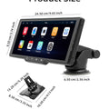 BELOAUTO 10.26" Portable CarPlay Display with Buttons - Plug & Play, HD Touchscreen | B2B Wholesale